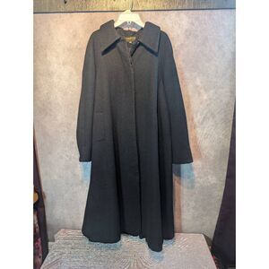 Komitor vintage full length wool coat size 10
